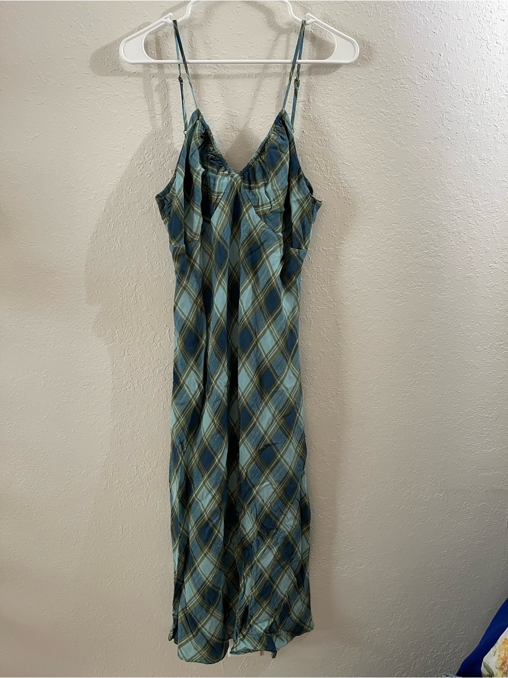 wild fable Light Teal Spaghetti Strap Maxi Dress